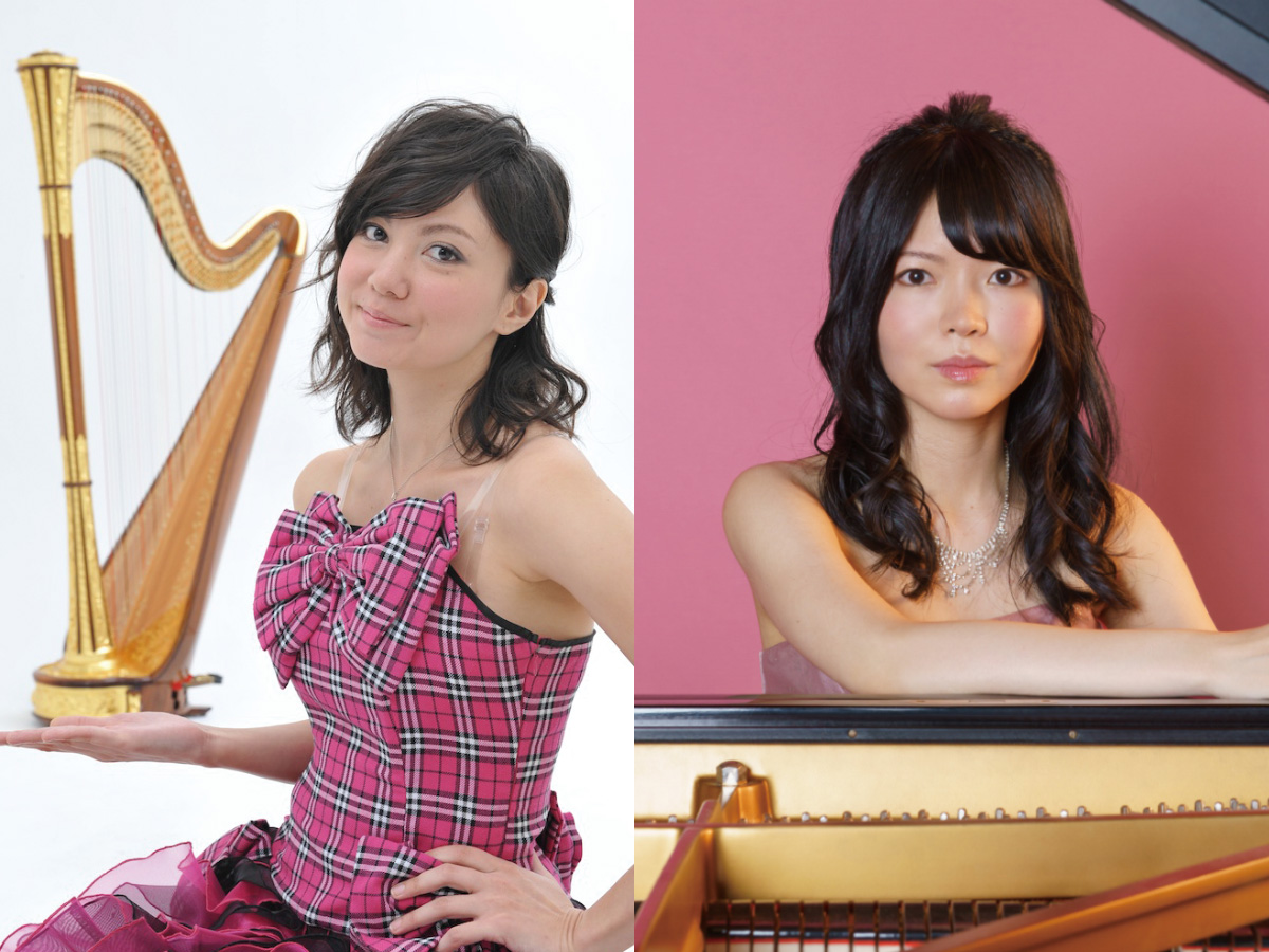  Mercoledi 中村愛（ハープ）＆山田磨依（ピアノ）